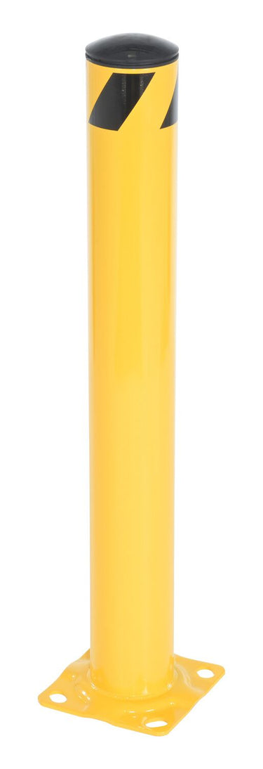 STEEL PIPE SAFETY BOLLARD 36 X 4-1/2 IN